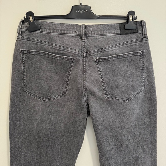 Madewell The 90's Straight Gray Jeans - Picture 4 of 8